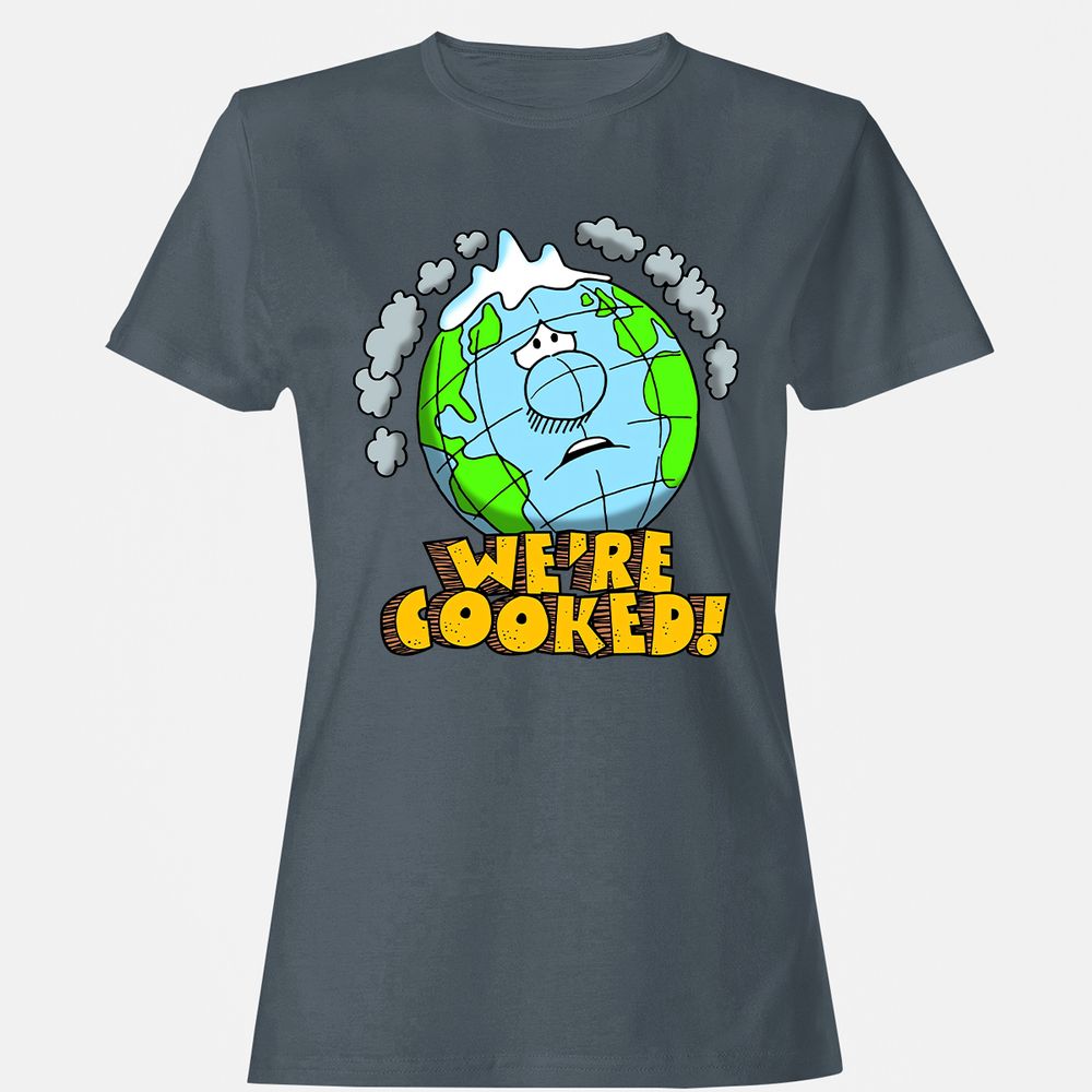 Women's T-Shirt - 8WGVK3BH - Charcoal - 3