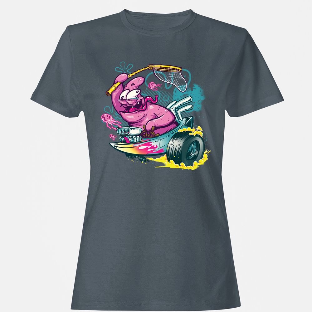 Women's T-Shirt - 4673XA99 - Charcoal - 3