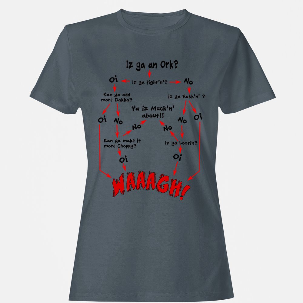 Women's T-Shirt - 7UCDRD8U - Charcoal - 3