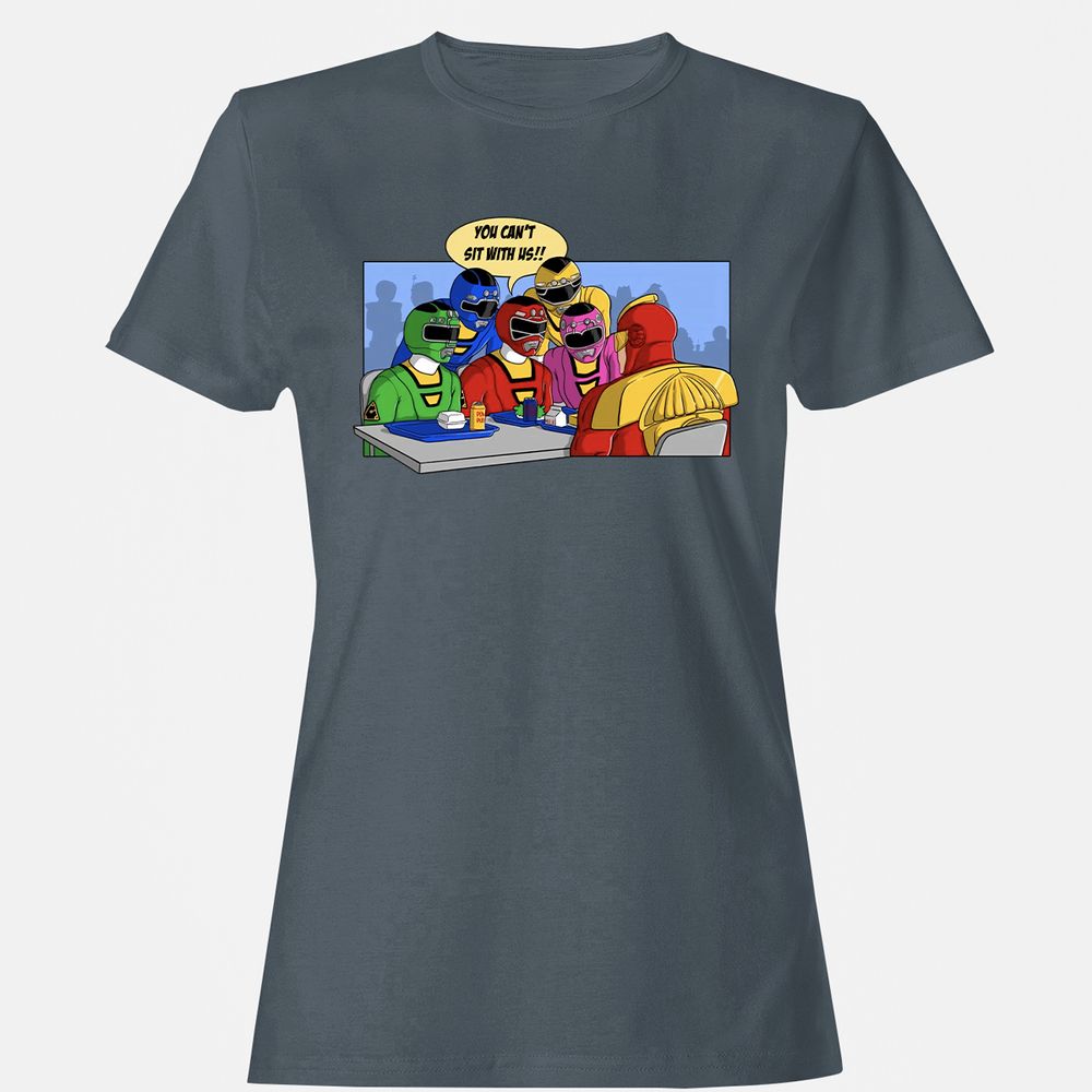 Women's T-Shirt - BHQGTN33 - Charcoal - 3