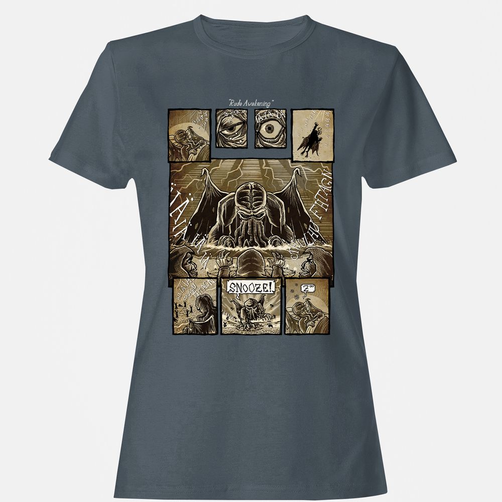 Women's T-Shirt - QQ2YNJD8 - Charcoal - 3