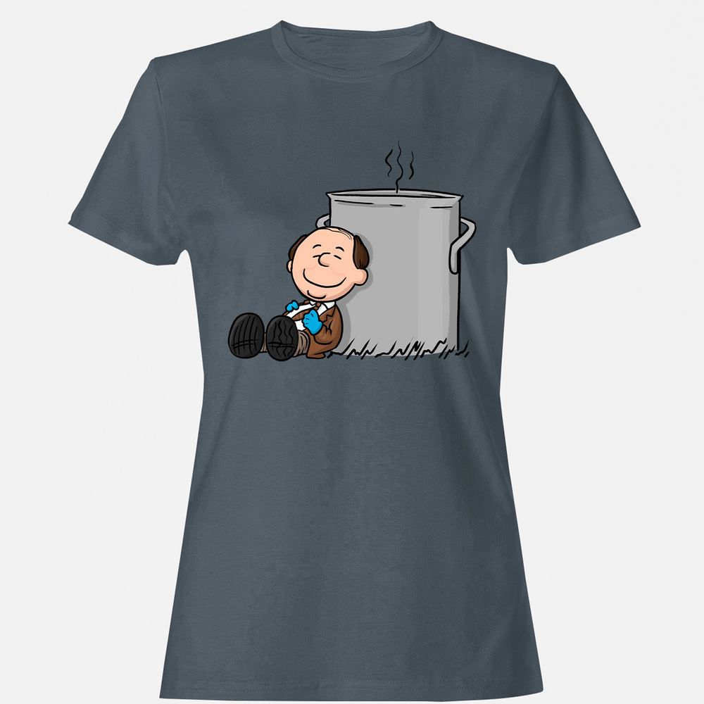 Women's T-Shirt - WZ6TK3YD - Charcoal - 3