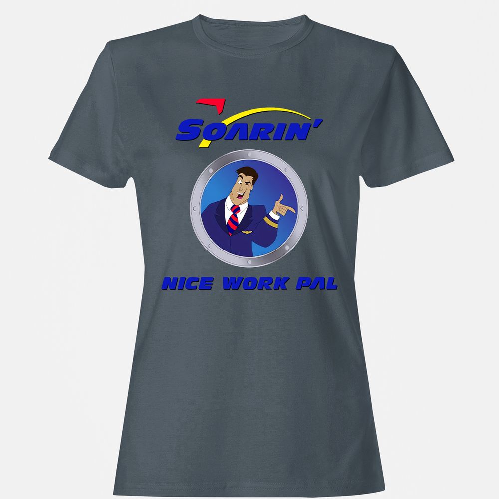 Women's T-Shirt - DA6EWL5X - Charcoal - 3