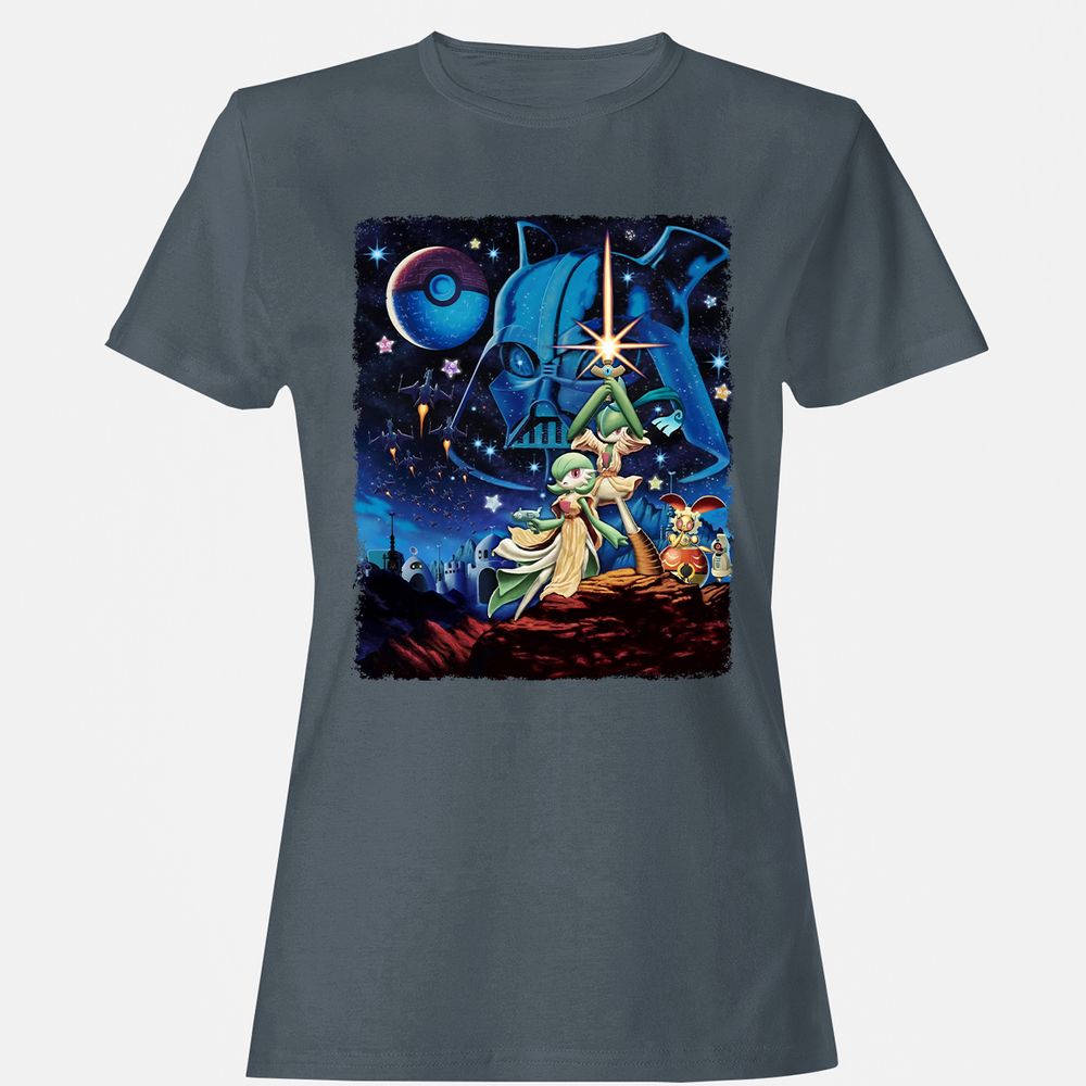 Women's T-Shirt - VA5HBCJ7 - Charcoal - 3