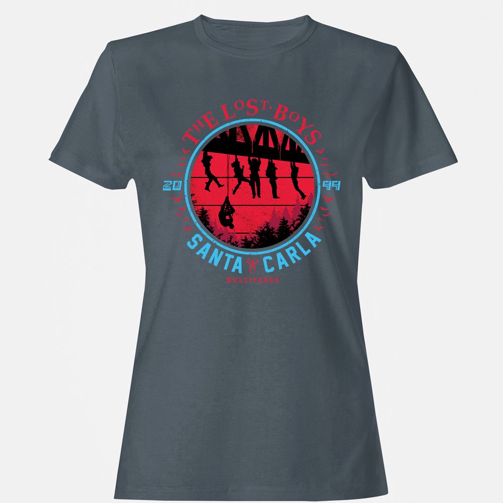 Women's T-Shirt - XU8BNK55 - Charcoal - 3