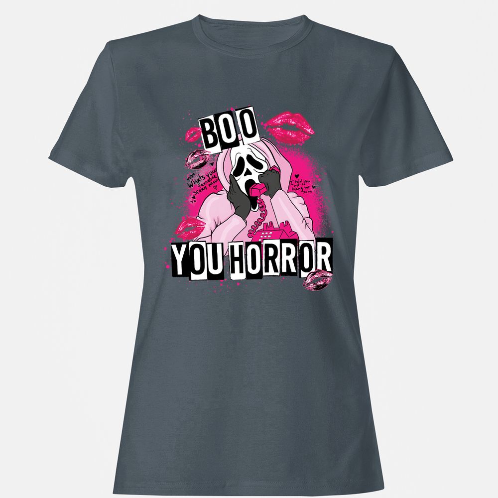 Women's T-Shirt - 4B9X6EFZ - Charcoal - 3