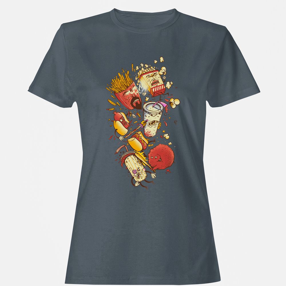 Women's T-Shirt - 92F34MAV - Charcoal - 3