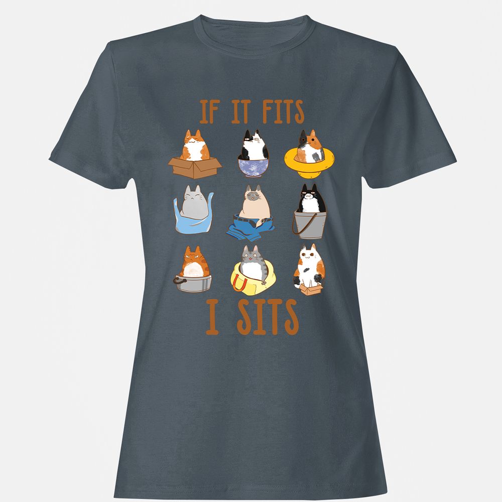 Women's T-Shirt - 2TJBJF65 - Charcoal - 3