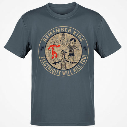 Classic Unisex T-Shirt - H65TUJJY - Charcoal - 3