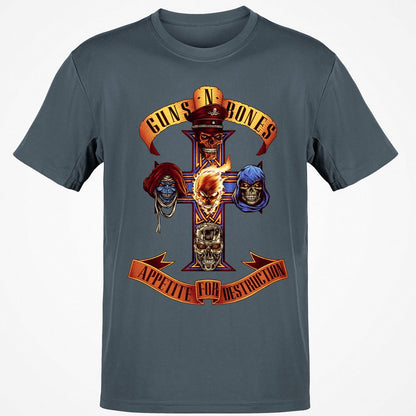 Classic Unisex T-Shirt - CKRBGR4T - Charcoal - 3