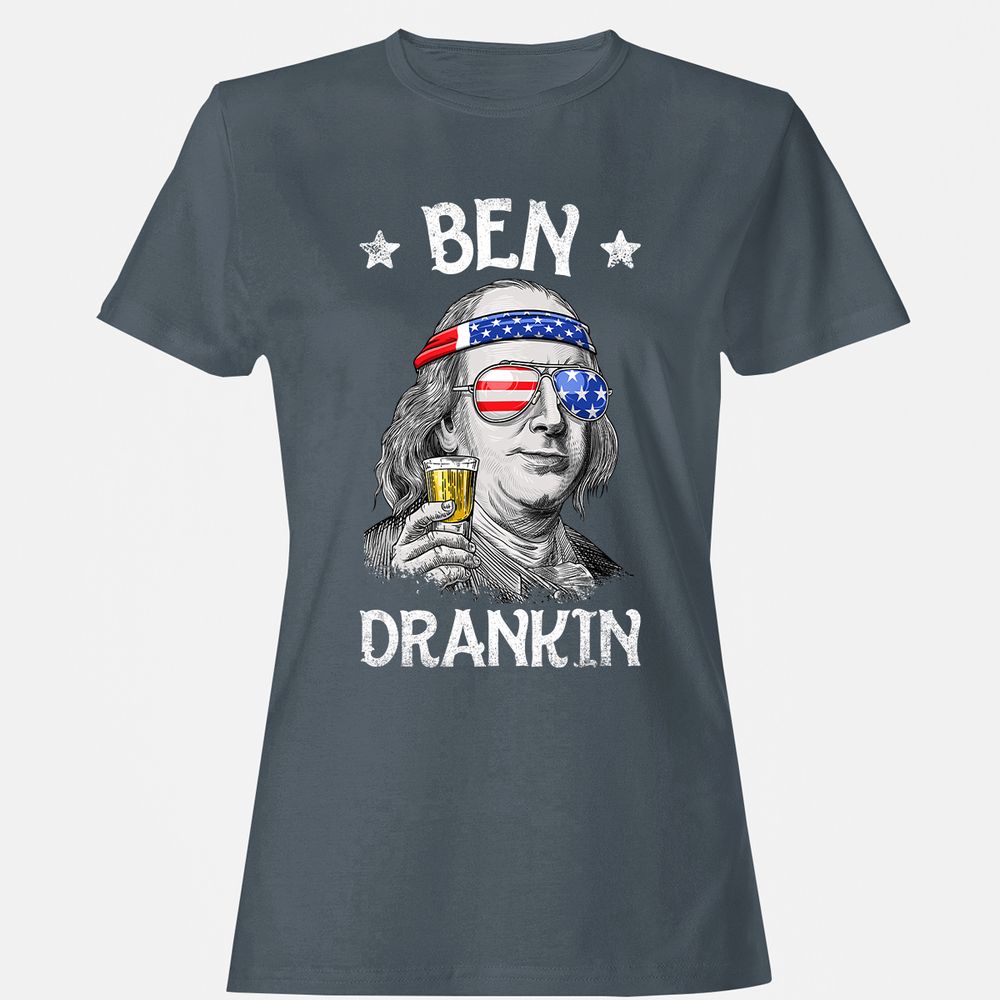 Women's T-Shirt - 6CH132KC - Charcoal - 3