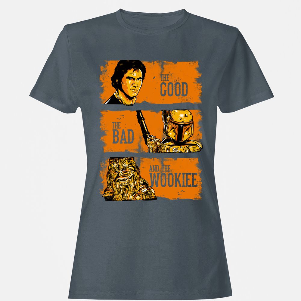 Women's T-Shirt - 6Q7D8TZC - Charcoal - 3