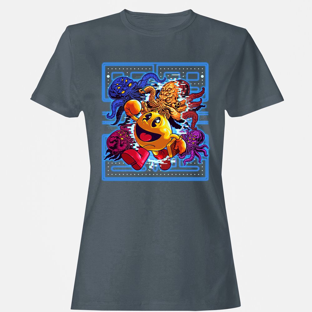 Women's T-Shirt - 9HKRQFV6 - Charcoal - 3