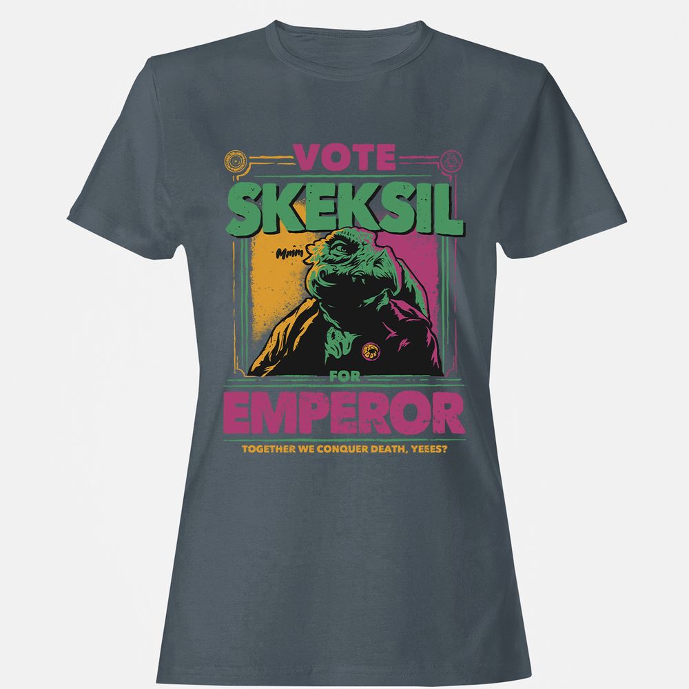 Women's T-Shirt - 7A9WUBJP - Charcoal - 3