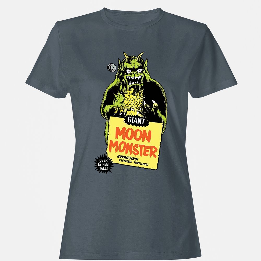 Women's T-Shirt - 698NEWX2 - Charcoal - 3