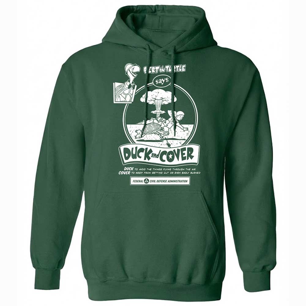 Classic Unisex Hoodie - 4798AKRT - Forest Green - 3