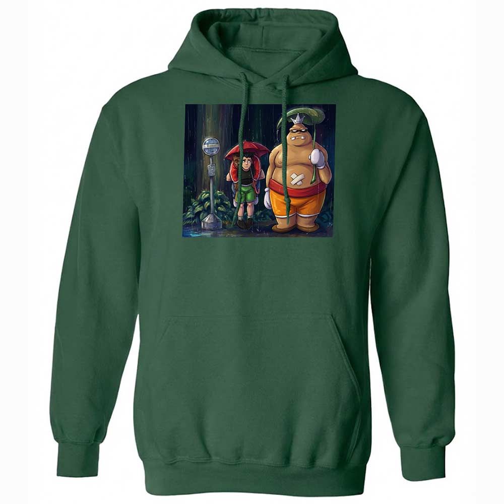 Classic Unisex Hoodie - 53NEYTJ2 - Forest Green - 3