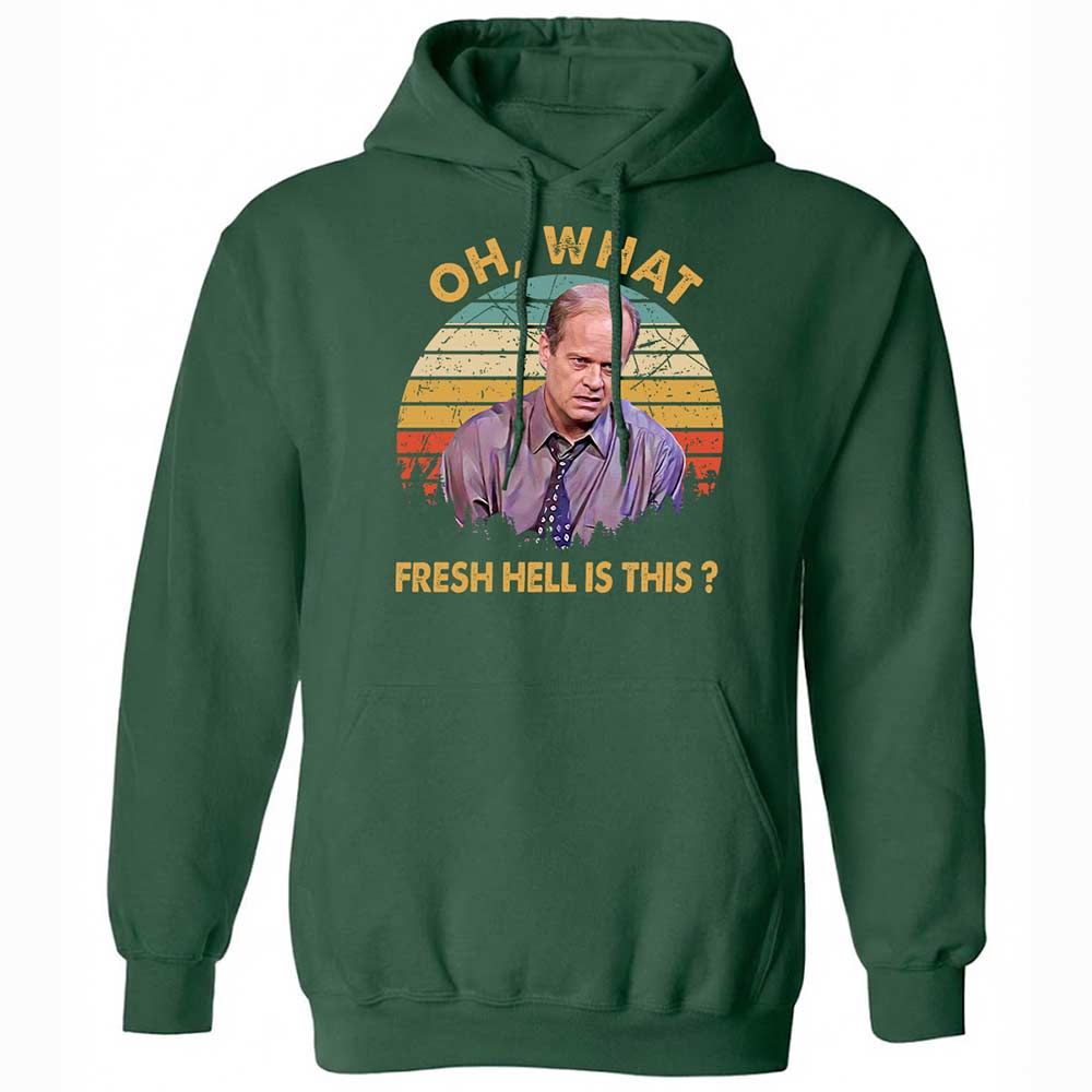 Oh What Fresh Hell Is This - Forest Green - 3