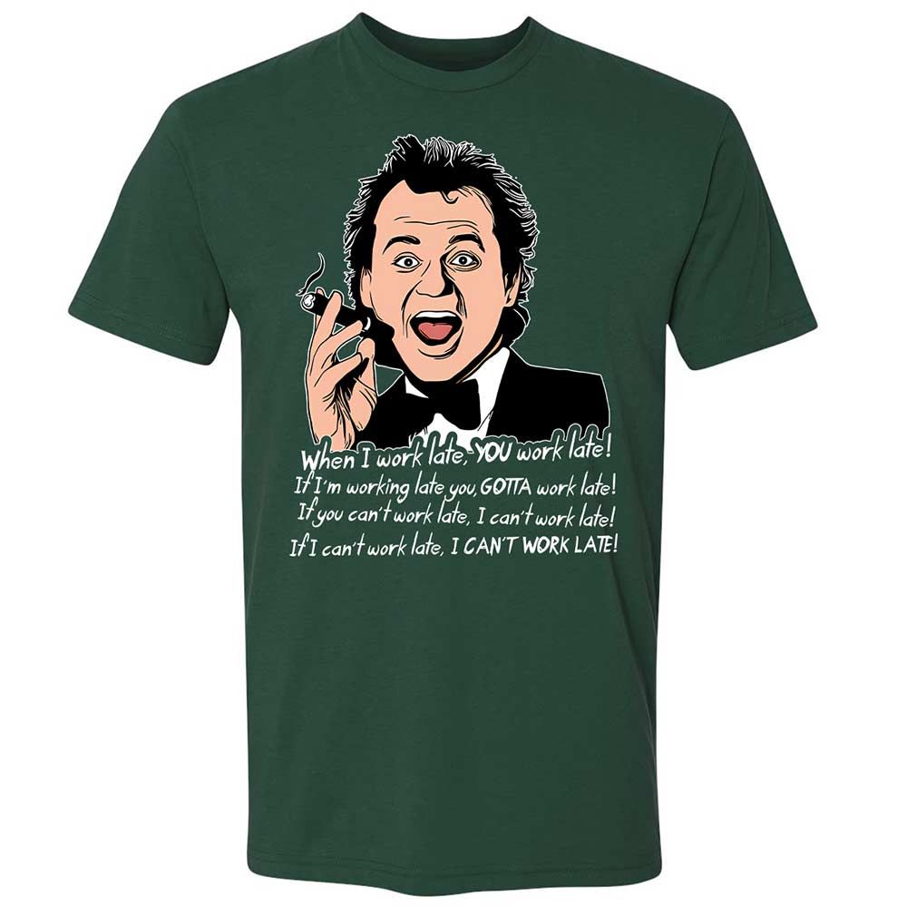 When I work late - Forest Green - 3