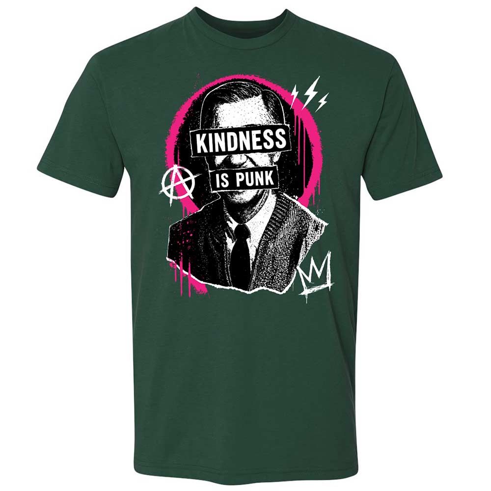 Kindness is Punk - Forest Green - 3