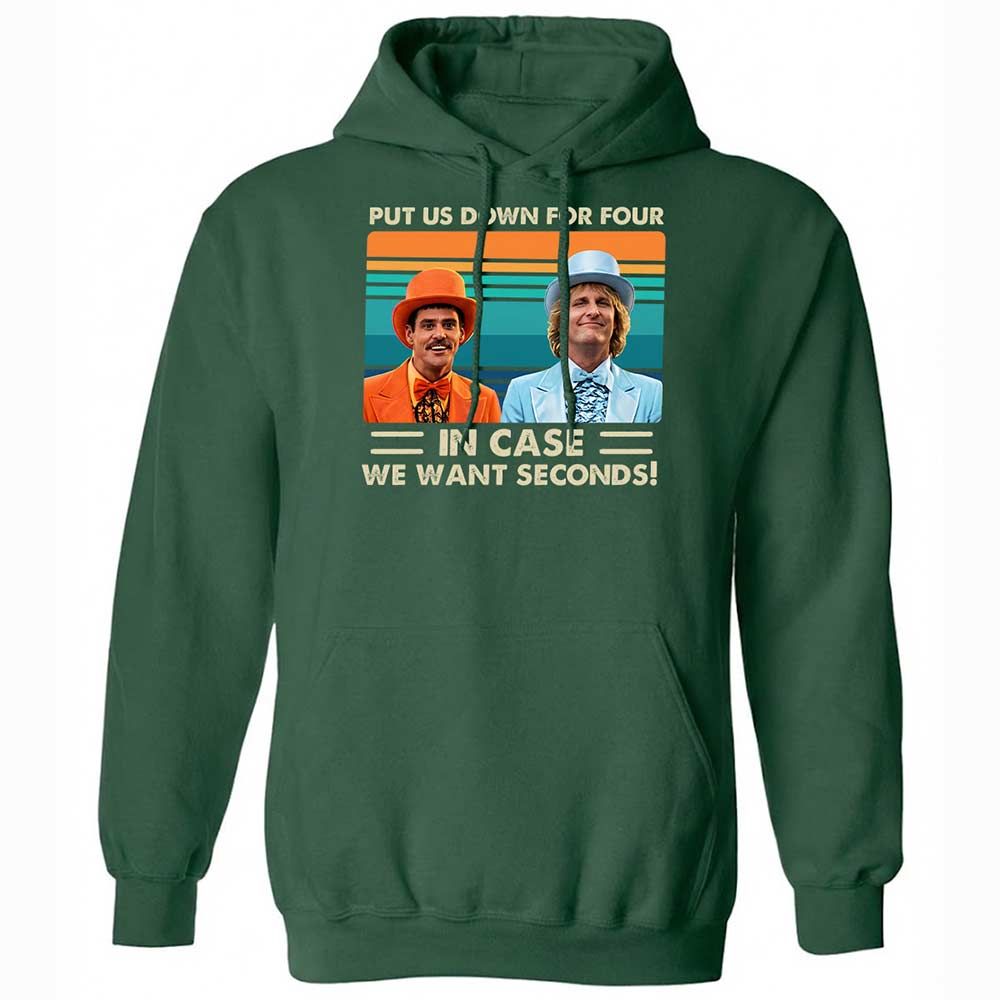 Classic Unisex Hoodie - 7E6AJ2VH - Forest Green - 3