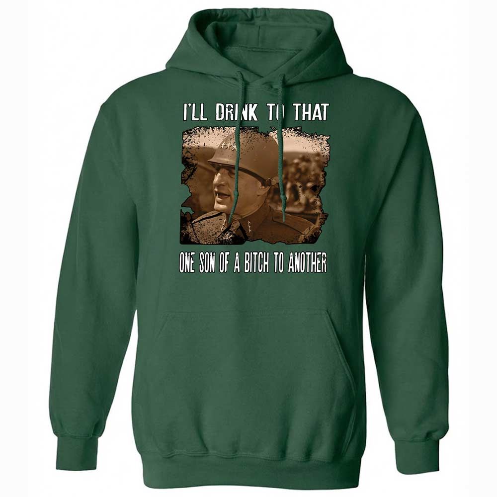 Classic Unisex Hoodie - ZSQ1HF8T - Forest Green - 3