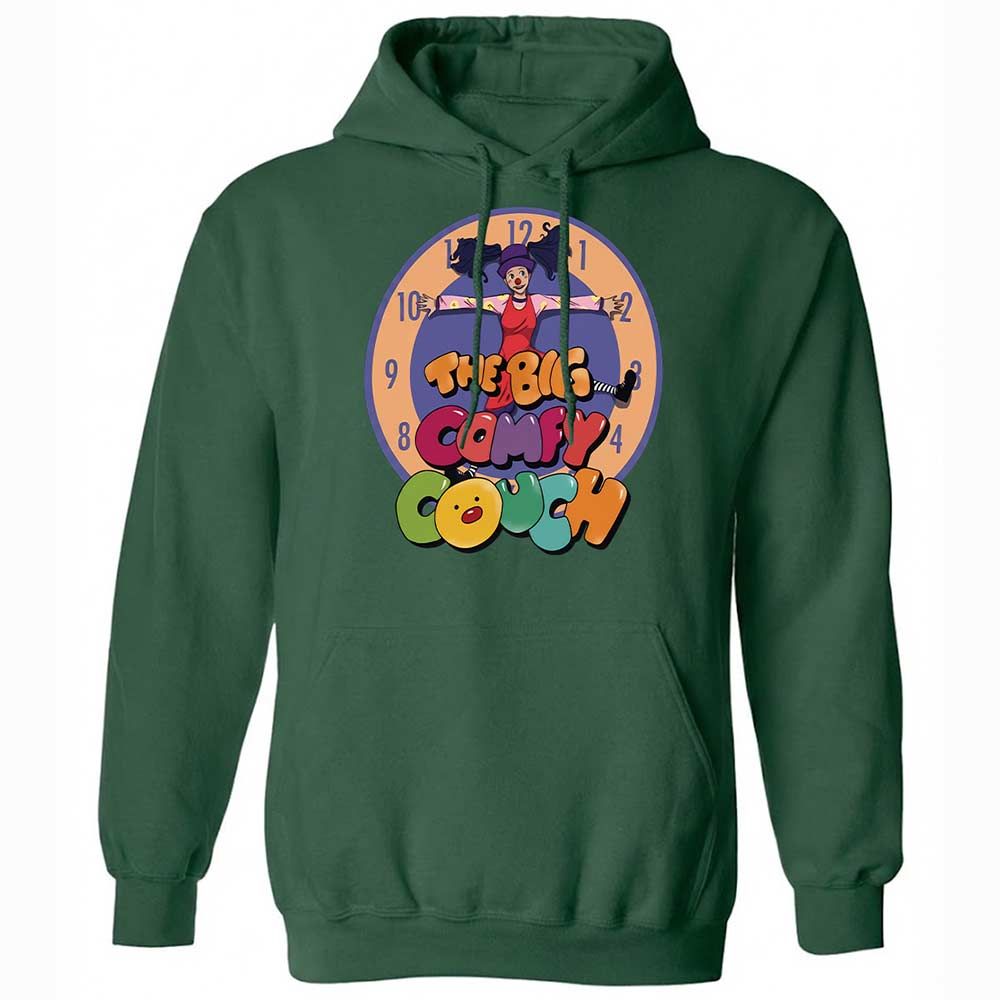 Classic Unisex Hoodie - VCFCBU7X - Forest Green - 3