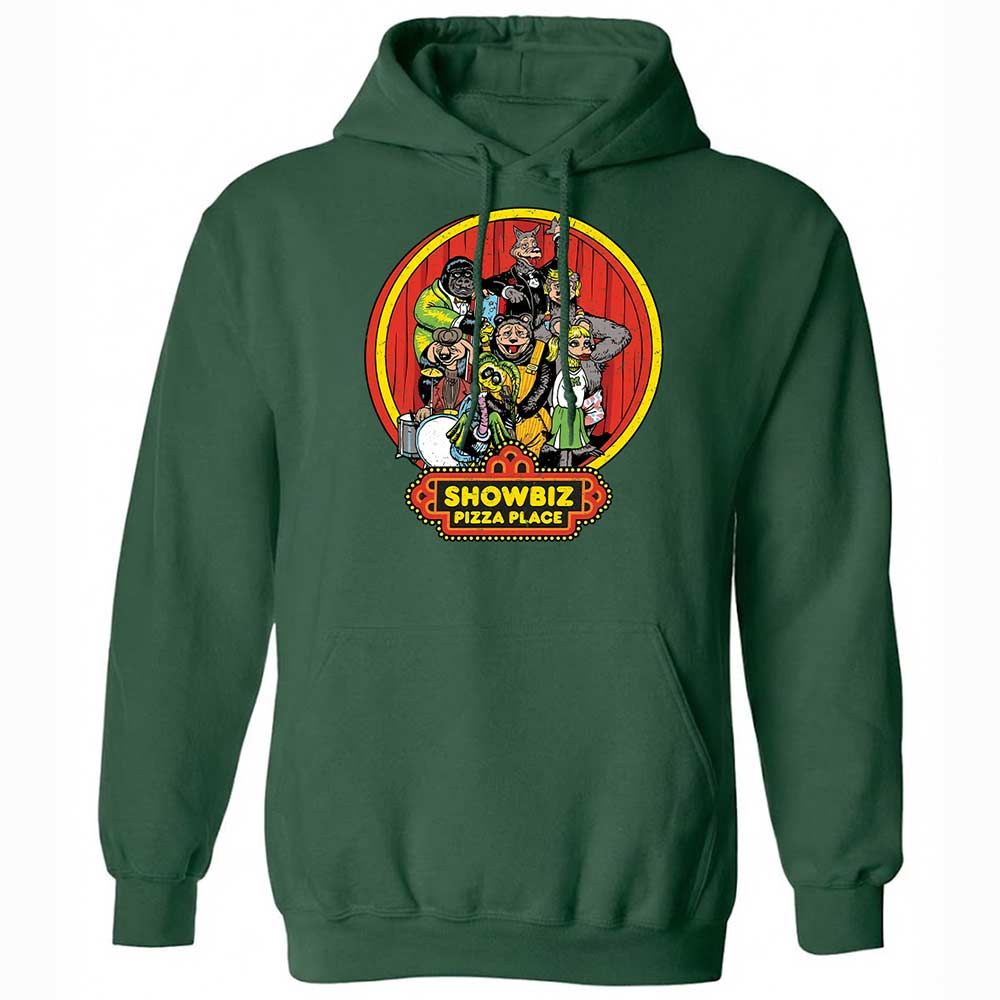 Classic Unisex Hoodie - QJAFKEWN - Forest Green - 3