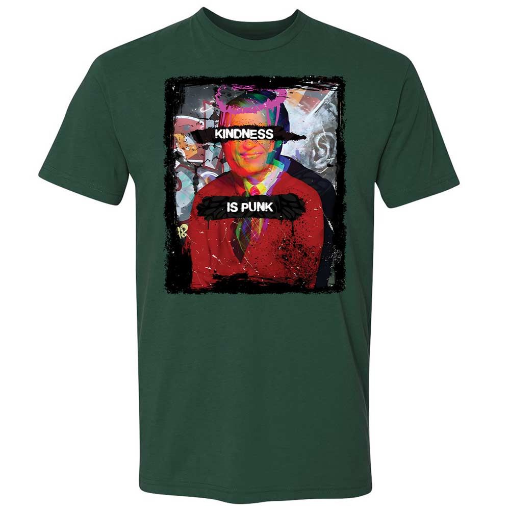 Kindness is Punk - Forest Green - 3