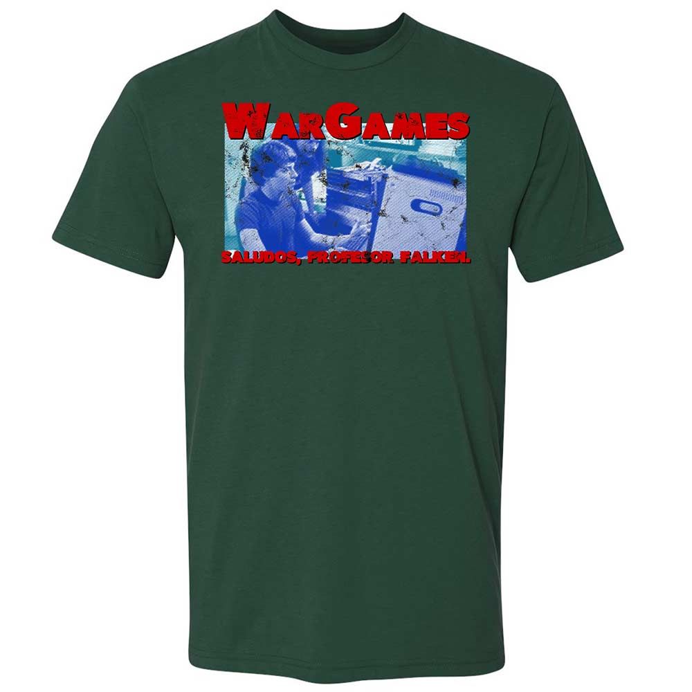 Greetings, Professor Falken - Forest Green - 3