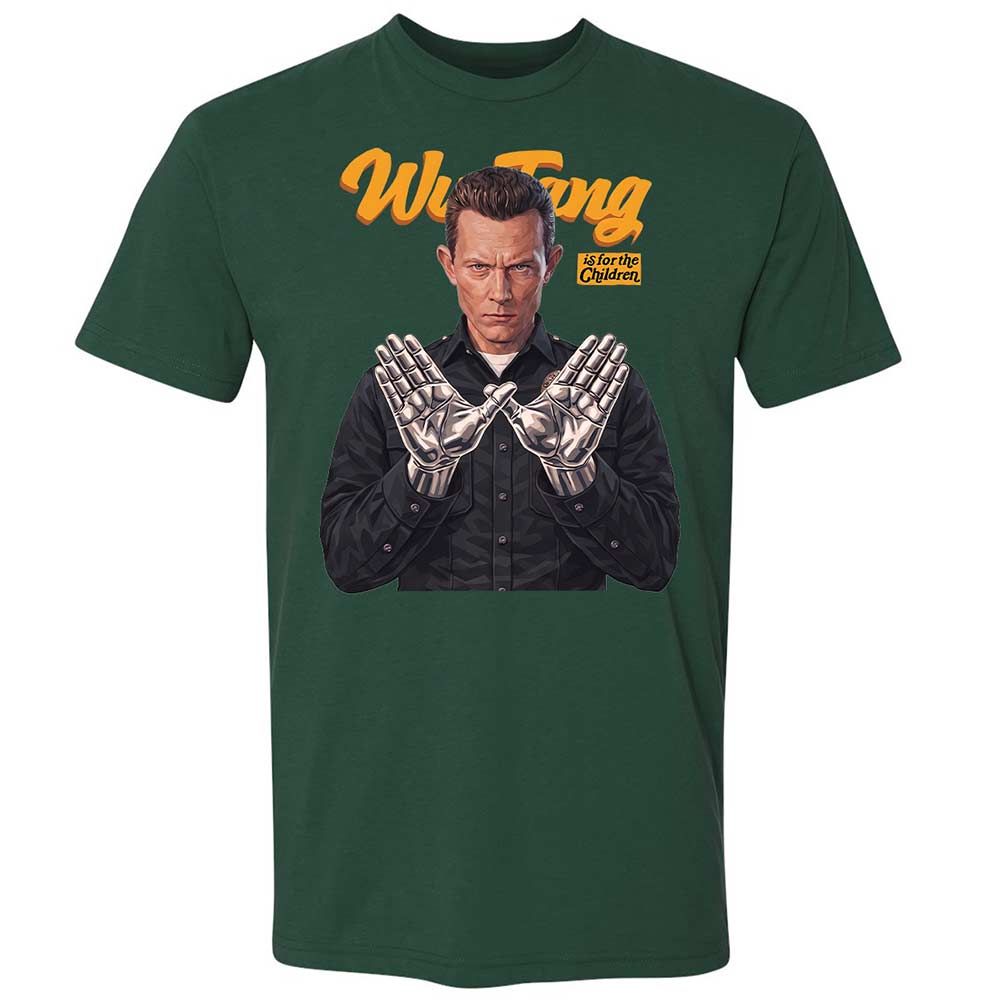 Premium Unisex T-Shirt - Black - Forest Green - 3