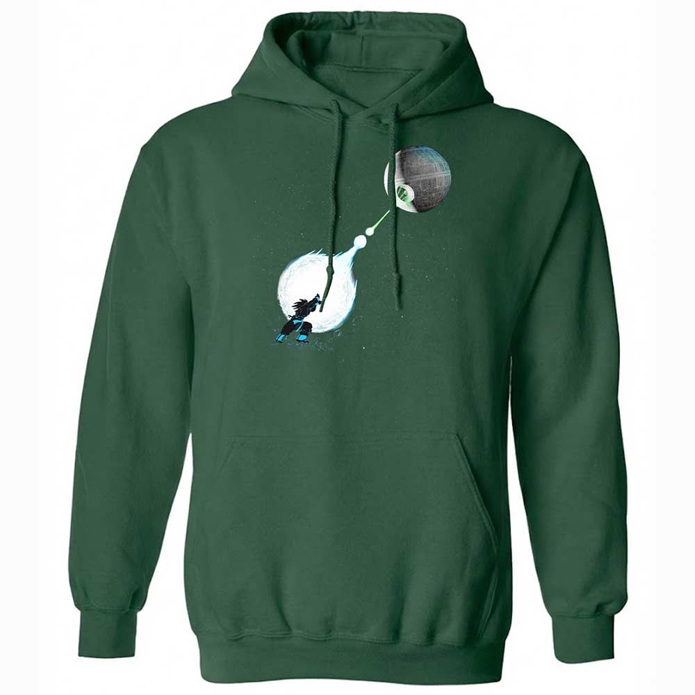 Classic Unisex Hoodie - ZL1EDH63 - Forest Green - 3