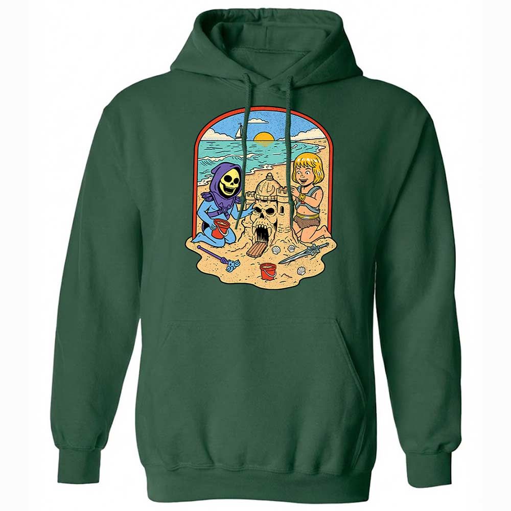Classic Unisex Hoodie - C6LFYZ8D - Forest Green - 3