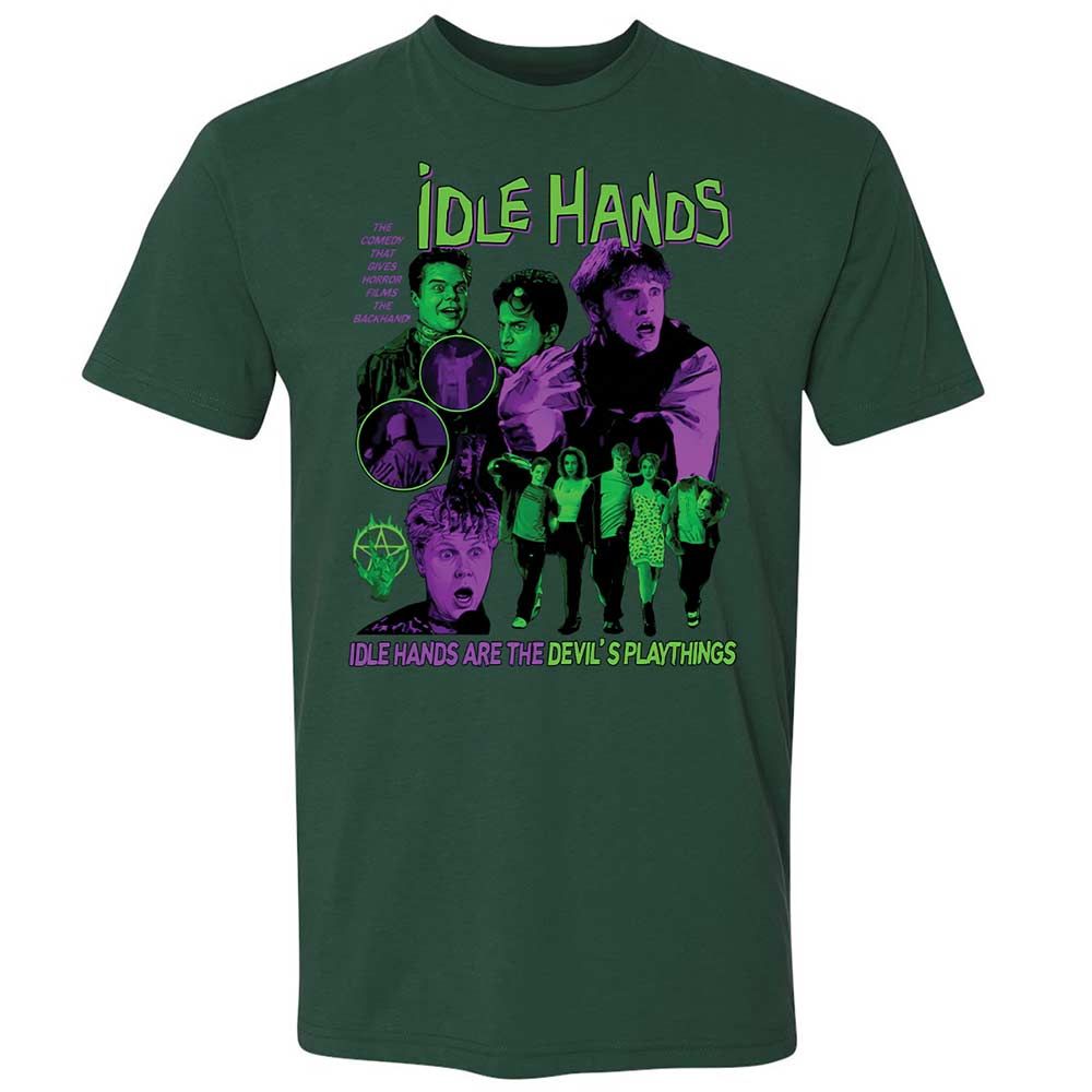 Idle hands are the Devil's playthings - Forest Green - 3
