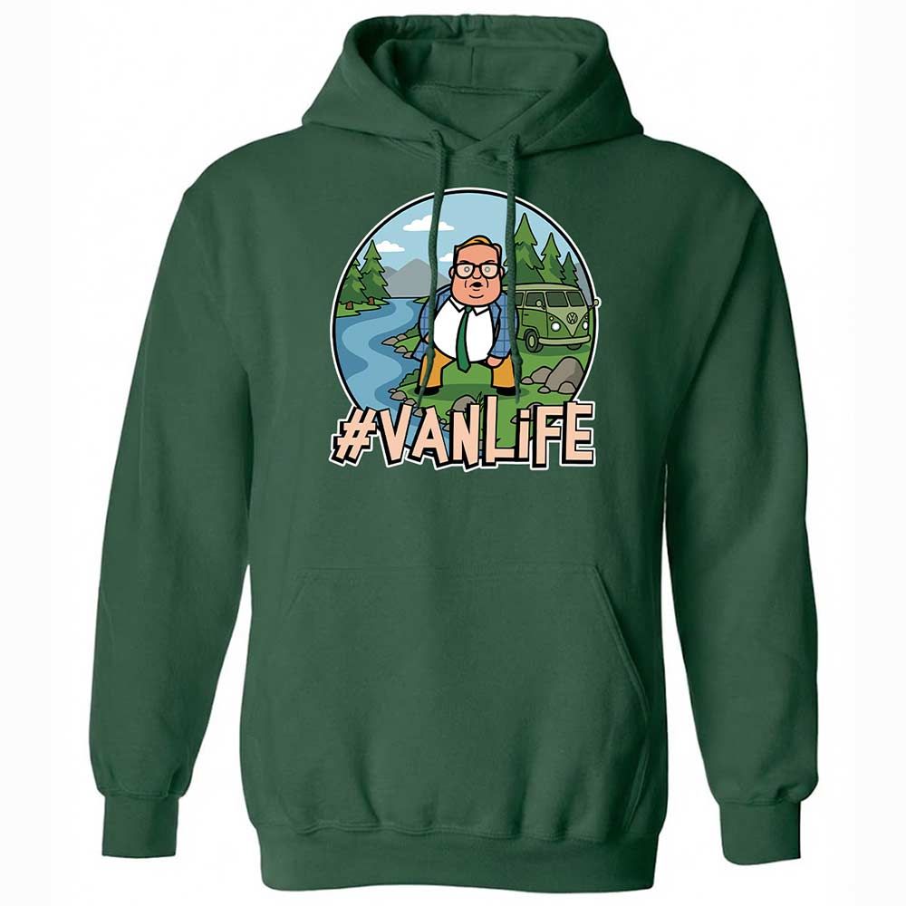 Vanlife living in a van down by the river - Forest Green - 3