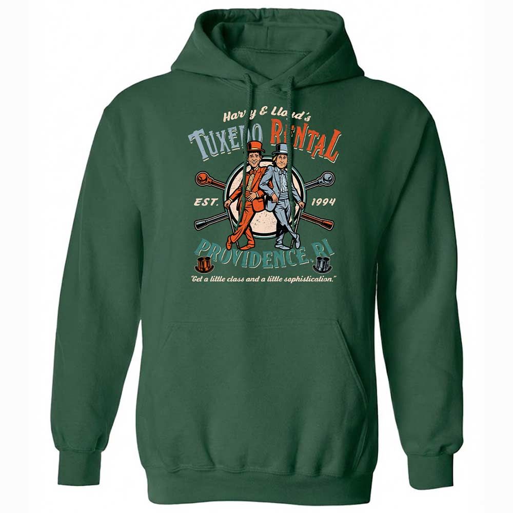 Classic Unisex Hoodie - H5PF561T - Forest Green - 3