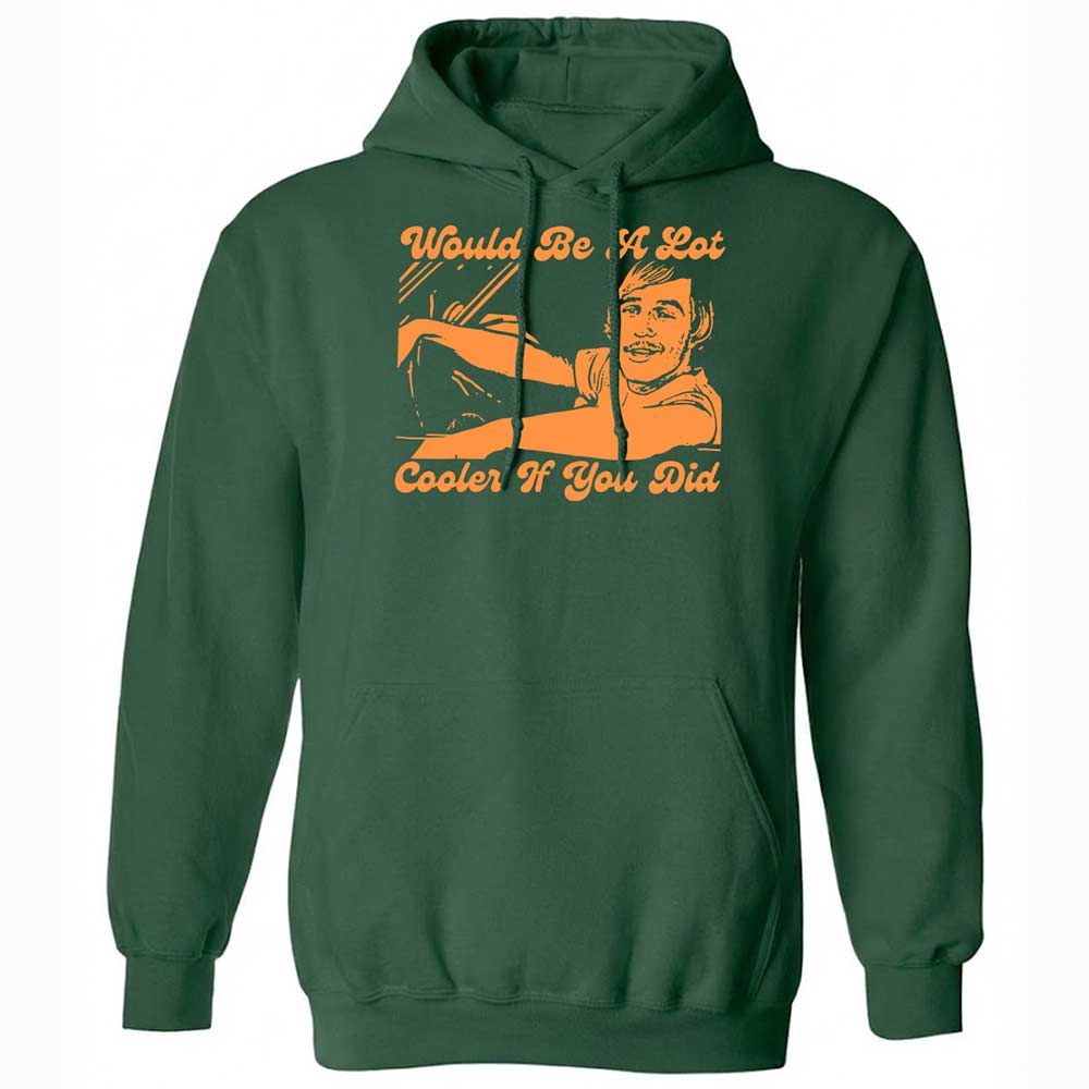 Classic Unisex Hoodie - L4L1F7QP - Forest Green - 3