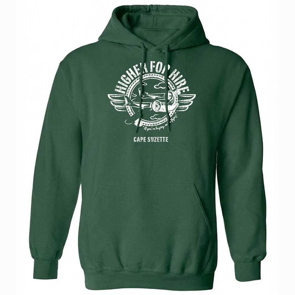 Higher for Hire - Forest Green - 3