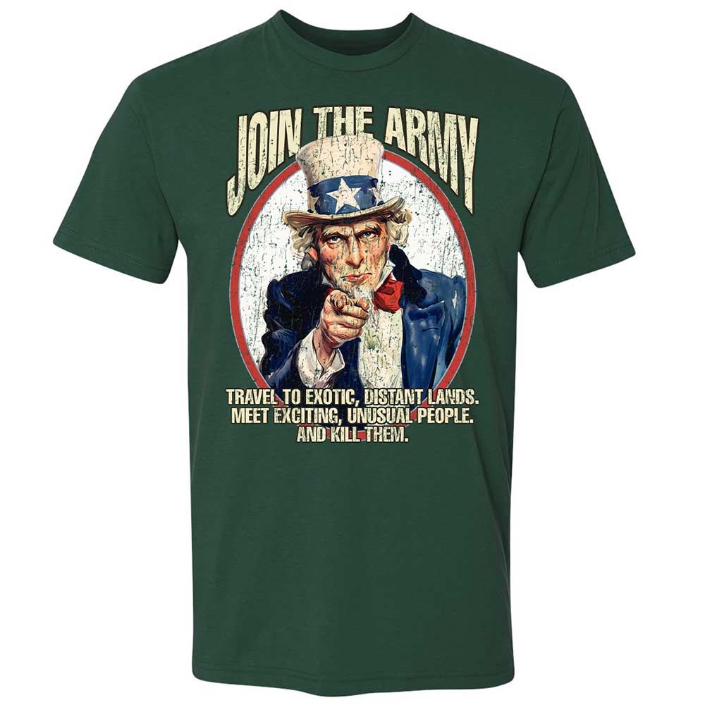 Join The Army - Forest Green - 3