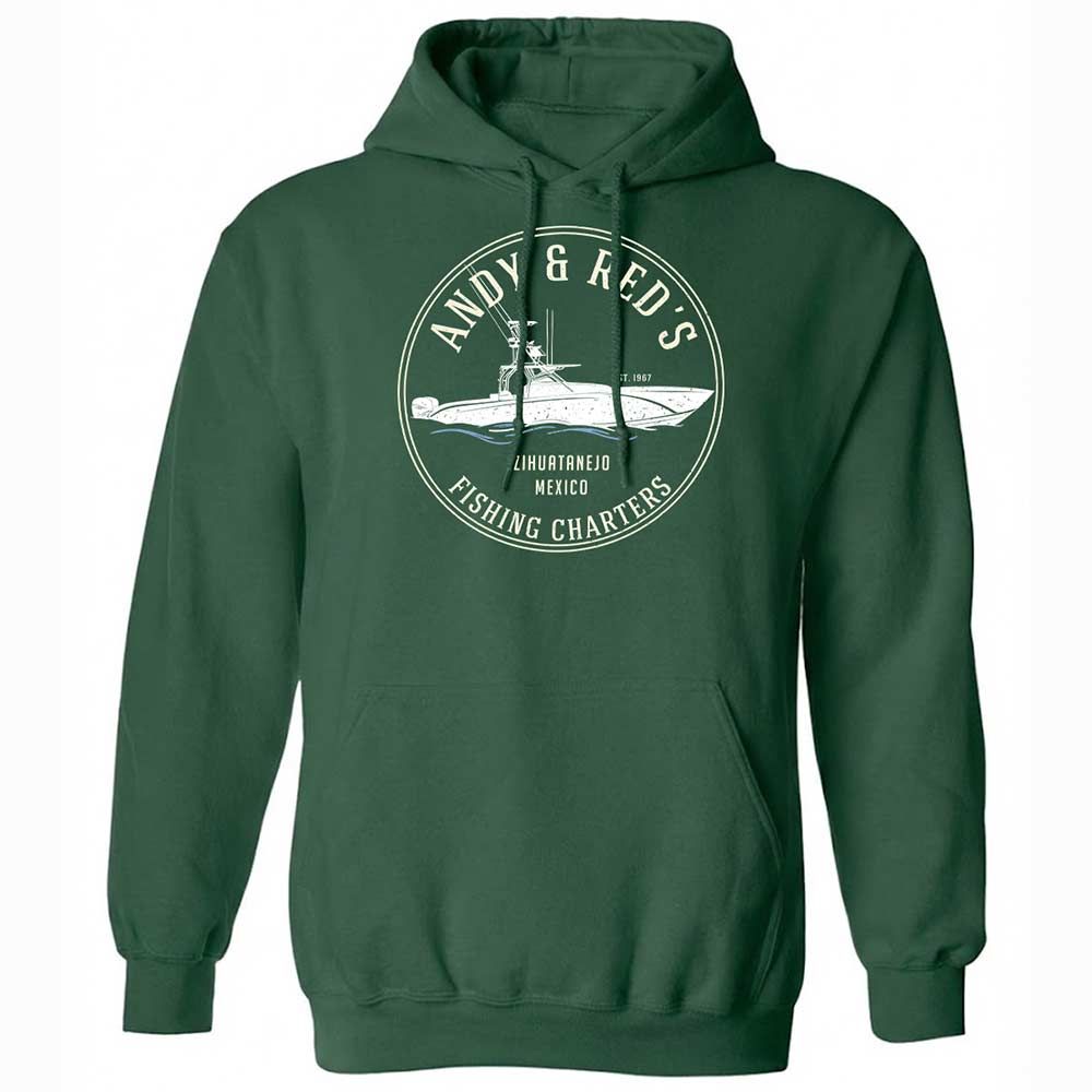 Classic Unisex Hoodie - KBKUFH86 - Forest Green - 3