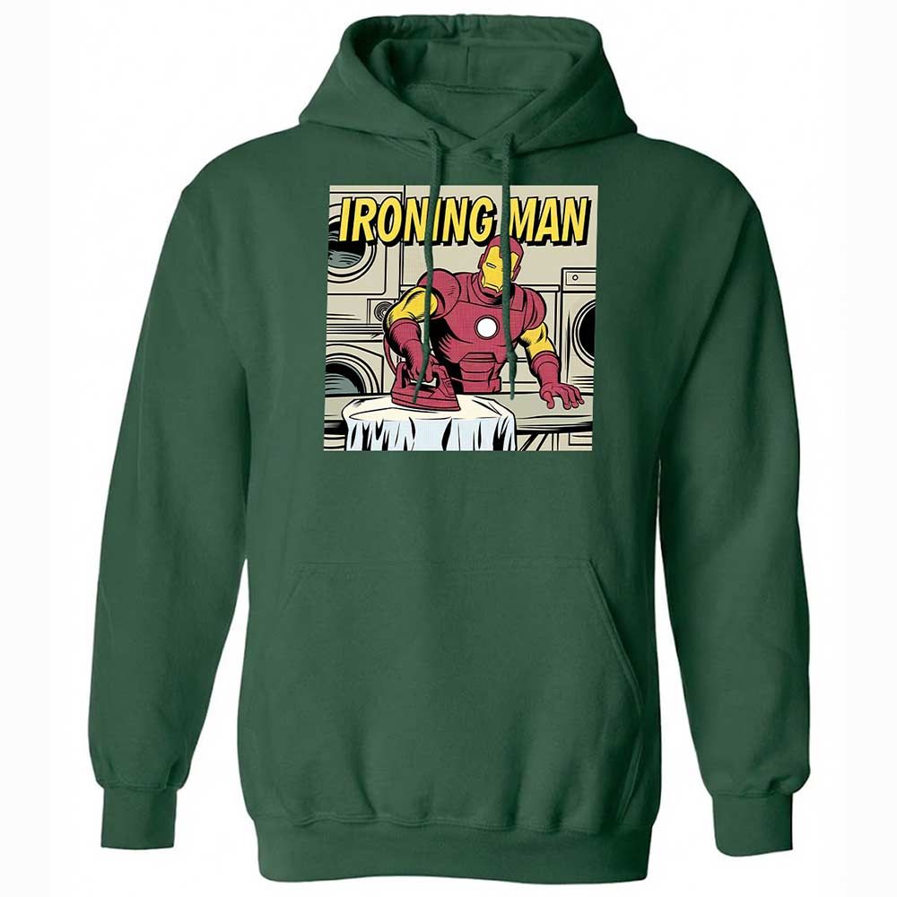 Classic Unisex Hoodie - GQM7HR47 - Forest Green - 3