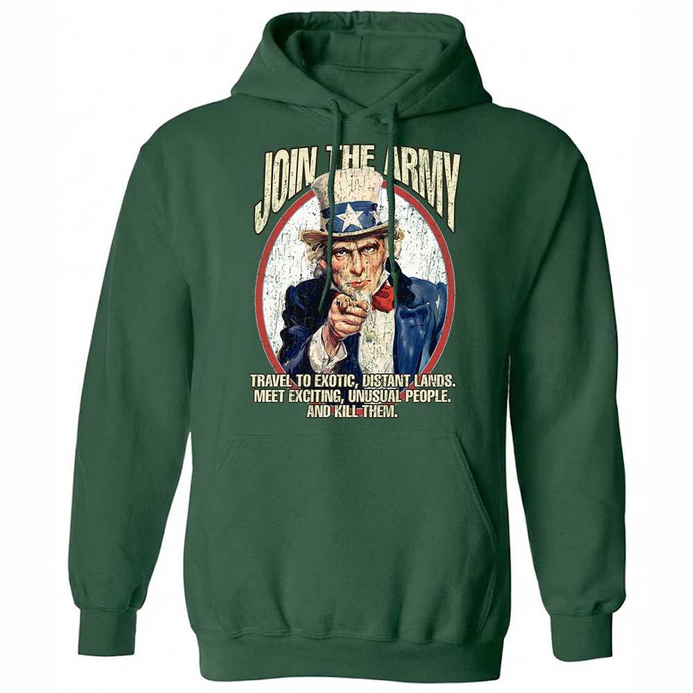 Join The Army - Forest Green - 3