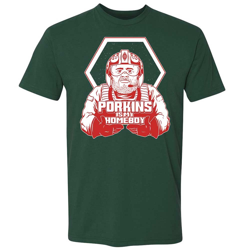 Porkins Is My Homeboy - Forest Green - 3