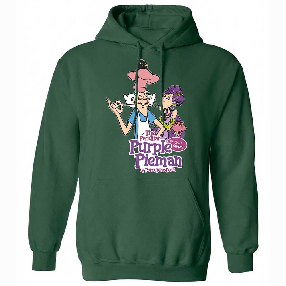 The Peculiar Purple Pie Man - Forest Green - 3