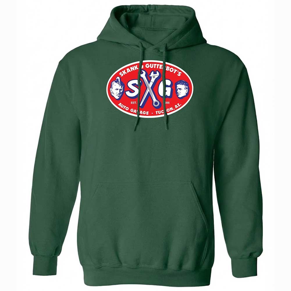 Classic Unisex Hoodie - MEJV7LD7 - Forest Green - 3
