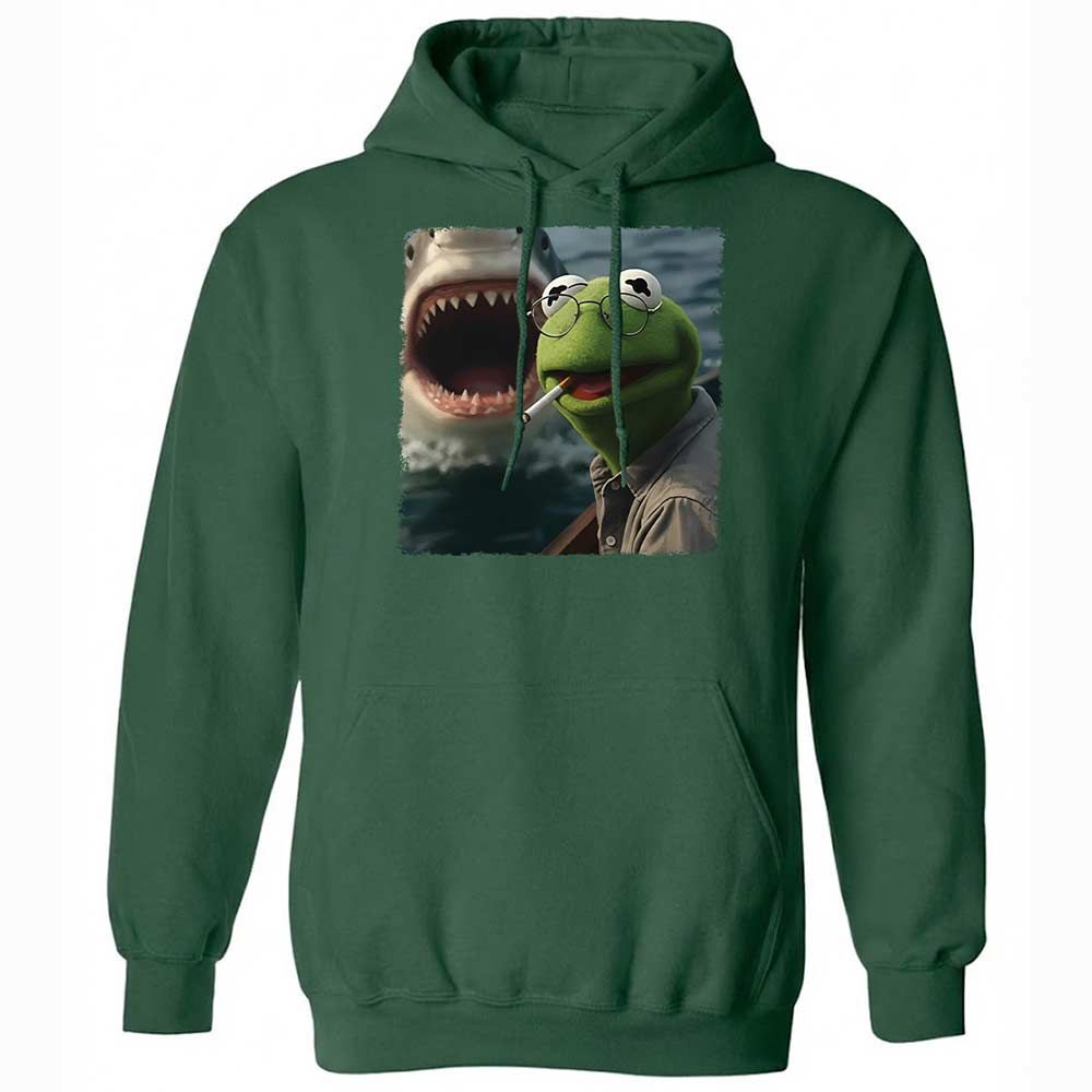 Classic Unisex Hoodie - PZQZ4XBW - Forest Green - 3