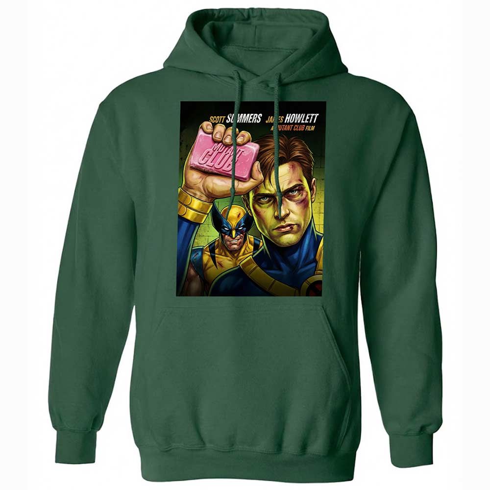 Classic Unisex Hoodie - 45RAN8Q9 - Forest Green - 3
