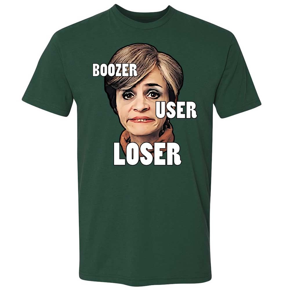 I was a boozer, a user, and a loser - Forest Green - 3