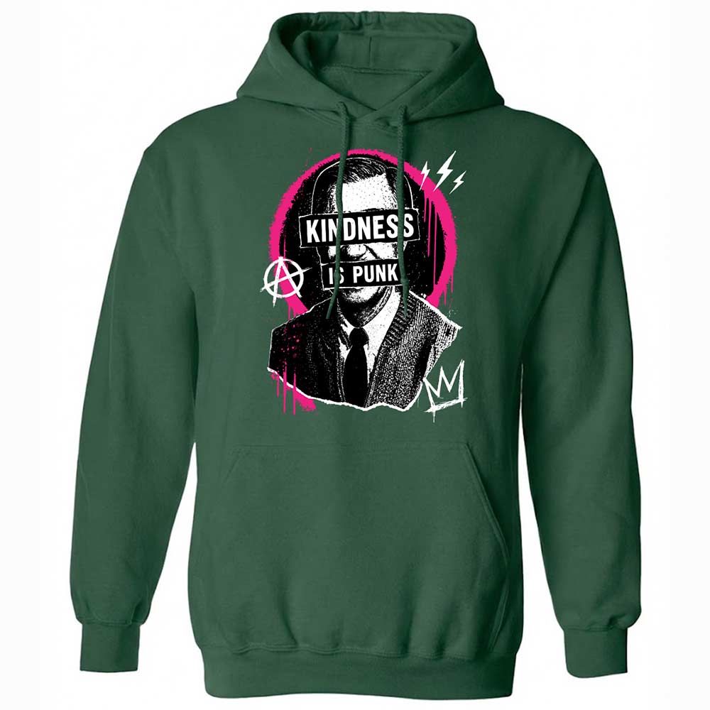 Kindness is Punk - Forest Green - 3