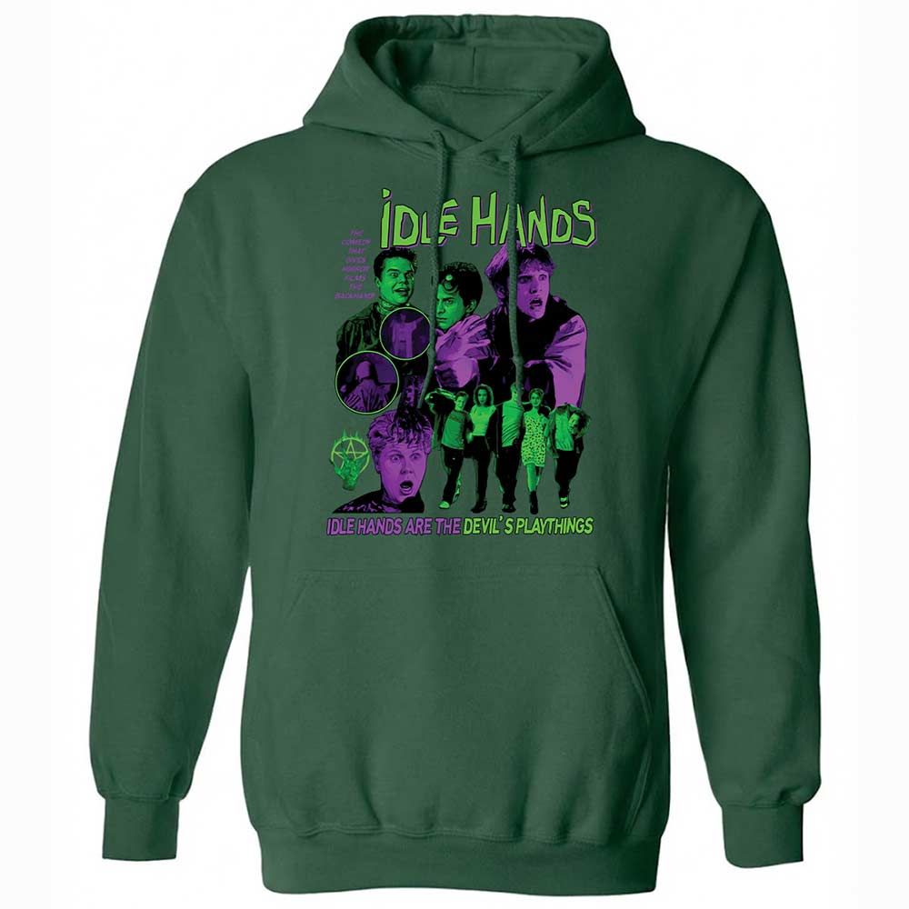 Idle hands are the Devil's playthings - Forest Green - 3